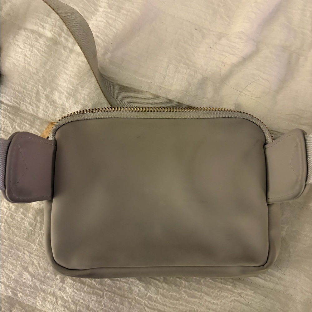 Gray Crossbody Bag